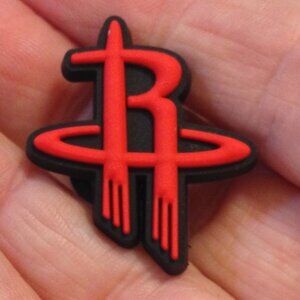 Sports Shoe Charm, Houston rockets for CROCS *2/$8! 3/$10!